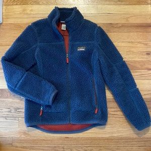 L.L. Bean Mountain Pile Fleece Sherpa Jacket
